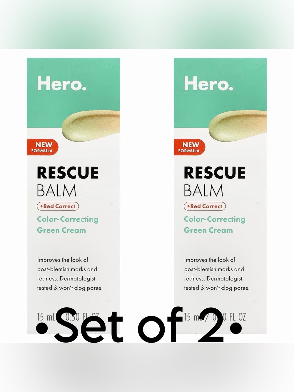 Hero Rescue Balm Red Correct •Bundle of 2•